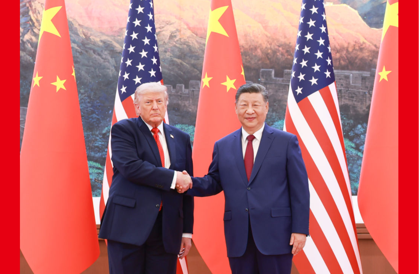 习近平同美国总统特朗普会谈